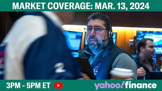 Stock market today: Nvidia, Tesla drag tech stocks lower as S&P 500 pulls back from record | 3/13/24