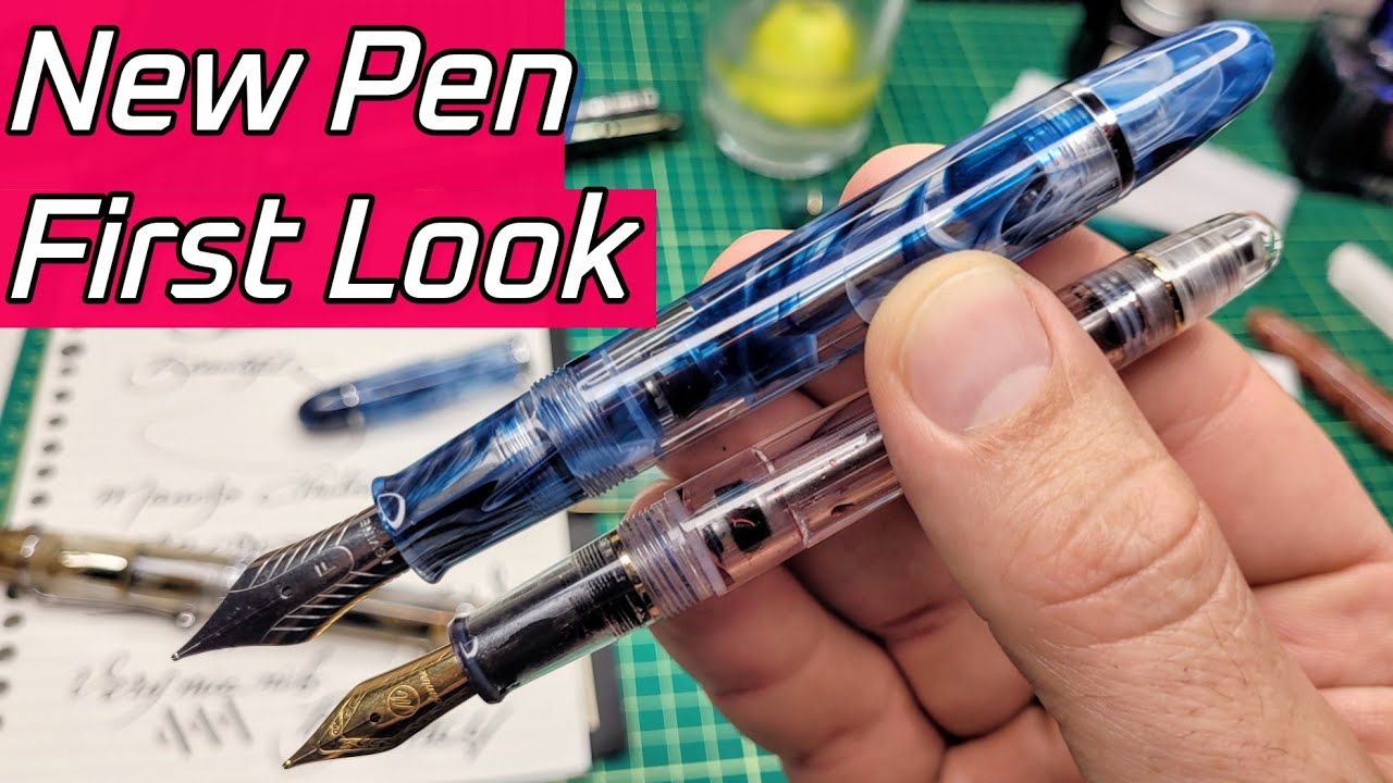 Первые впечатления? Потрясающе хороши — новая перьевая ручка Asvine V800