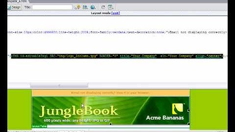 Creating Email Template - Part 2