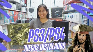 PLAYSTATION 3 / PLAYSTATION 4 + JUEGOS INSTALADOS Y APLAICACIONES Y TIENDAS #stargames