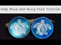 Polymer Clay Project: Deep Blue Sea Ring Dish Tutorial