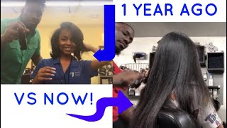 My Dad Does My Hair Length Check 2018