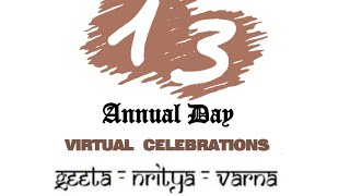 Save the date - Geeta Nritya Varna 13th annual day - 27th Feb 2022