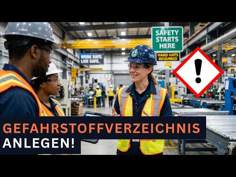 Vorschaubild: Gefahrstoffverzeichnis anlegen