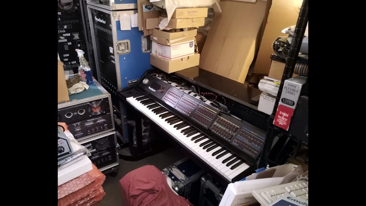 Setup and Testing: Custom compact Synhouse/Synclav.com Synclavier II w/MIDI, Full Resynthesis, V/PK