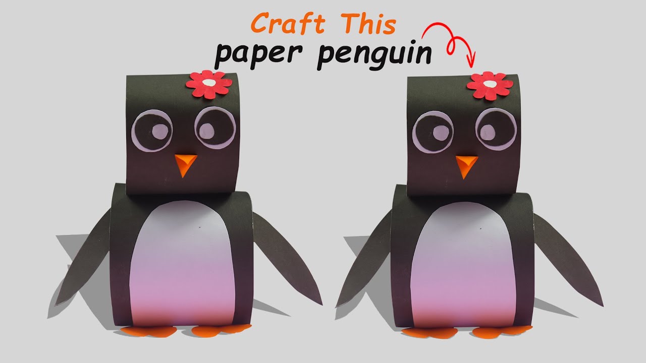 How To Make An Origami Penguin | Simple Origami Penguin