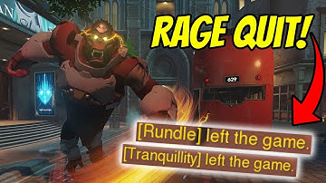 When You Make The Enemy Team Rage Quit!