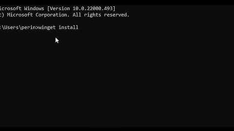 How to use WinGet and quickly install and uninstall programs in Windows 10 , 11