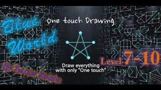 One Touch Drawing Level 7-10 Blue World screenshot 2