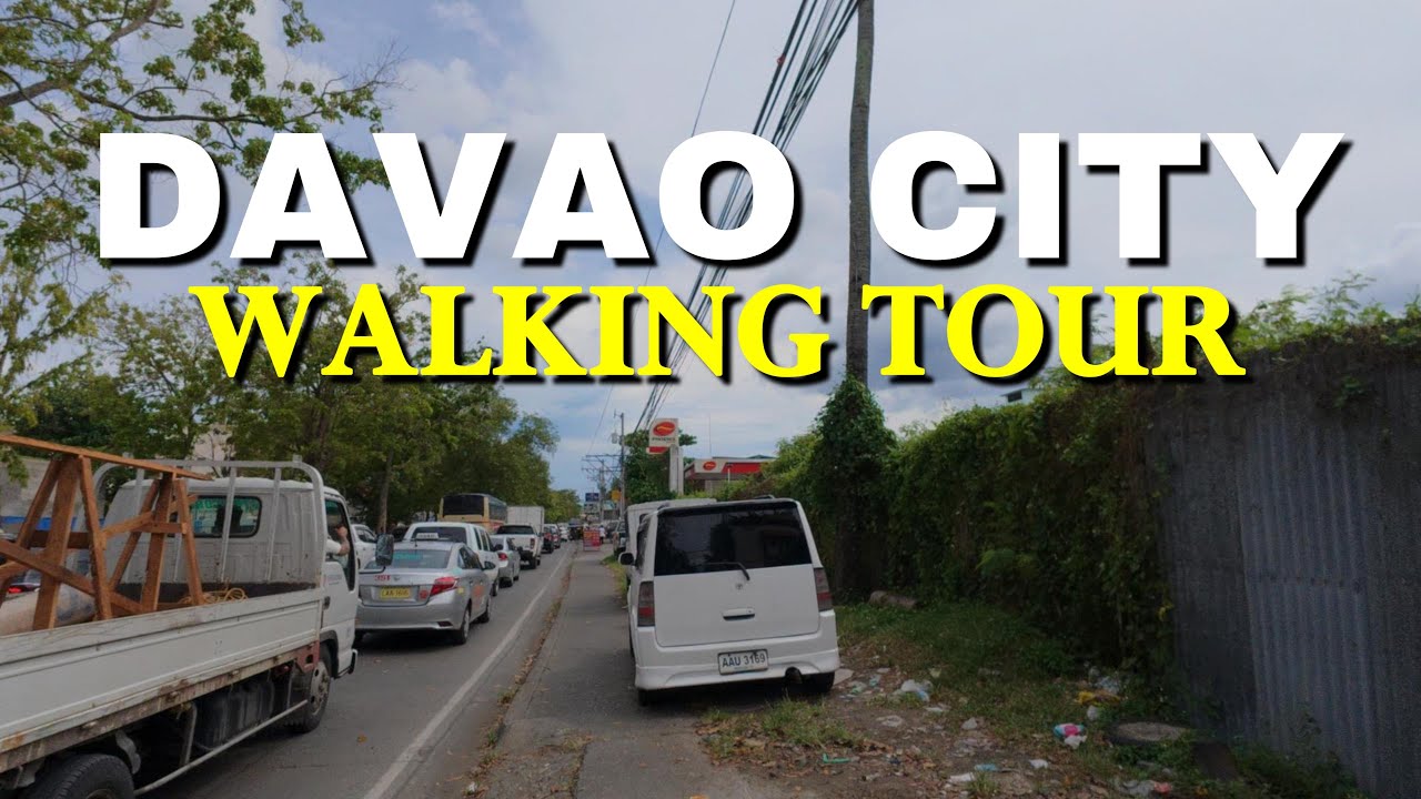 4K DAVAO CITY Walking Tour (November 2025) 🇵🇭 Real Street VIBES