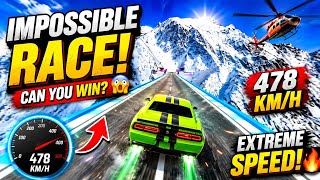 😱 CRAZY SNOW MOUNTAIN RACE! 🔥 478 KM/H at Extreme Height! | Racing Gameplay@TubeSenseiofficial  screenshot 5