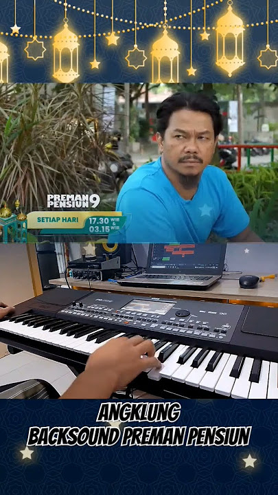 sampling kendang rampak preman pensiun korg pa600 #backsound