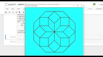 Make Pattern in Python|turtle module|Jupyter Notebook| Python | Tutorial | IEMLabs