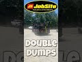 Trailer stacks at Jobsite Trailers #dumptrailer #trailersales #wholesale #heavyhauler