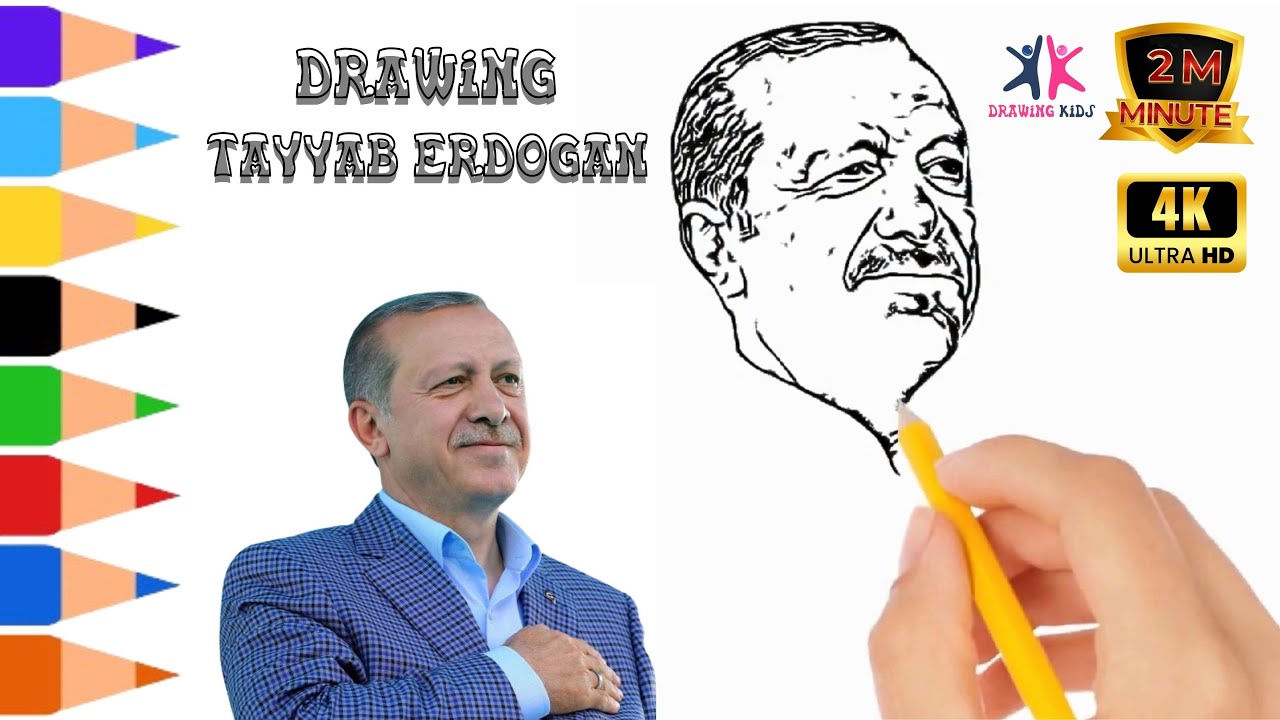 Tayyab Erdogan drawing coloring 