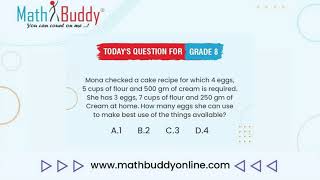 Math Practice Problem Grade 8 Question 210