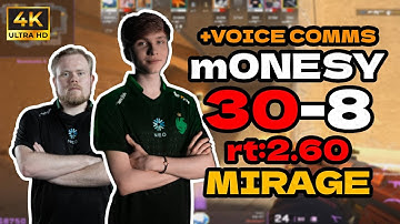 🔥m0NESY (30-8) rt:2.60 w/magisk +VOICE COMMS l OCE FACEIT RANKED (mirage) | #cs2 #pov