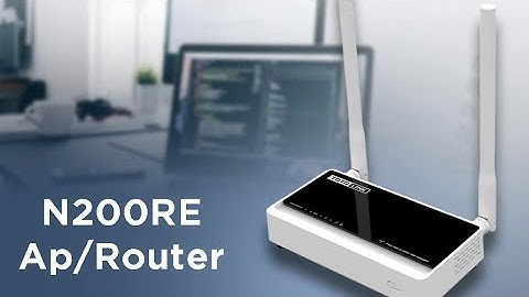 TOTO LINK N200RE KI settings