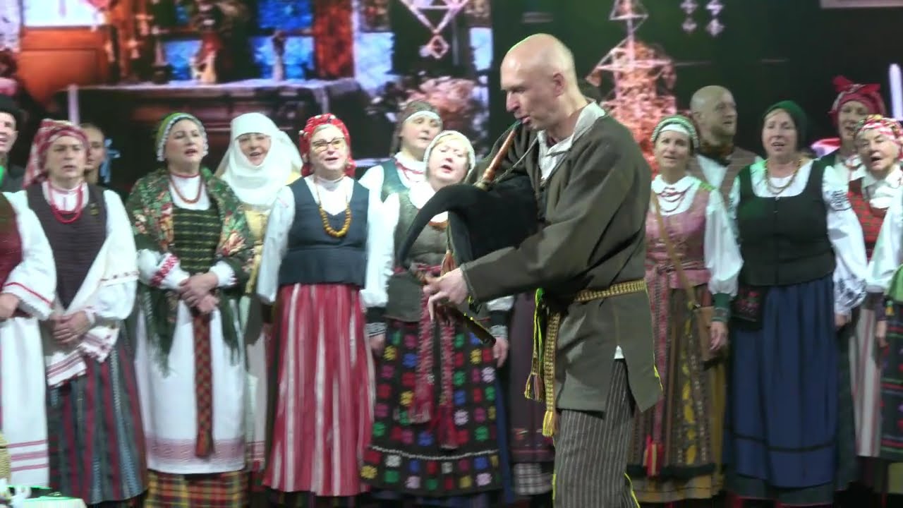 O kano žali sodai. Kauno ir Raudondvario folkloro ansambliai. Raudondvaris 2026 02 20