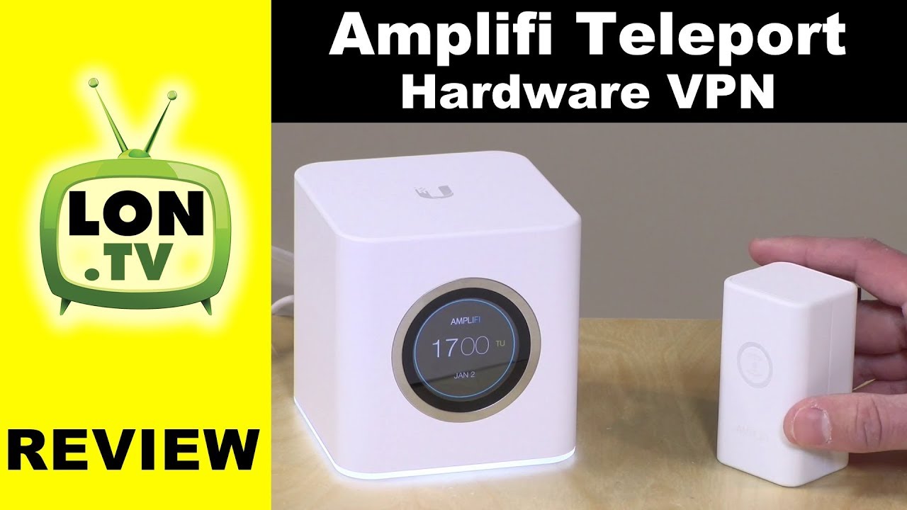 Amplifi Teleport Review - Access Your Home Network from Anywhere / Hardware  VPN - YouTube