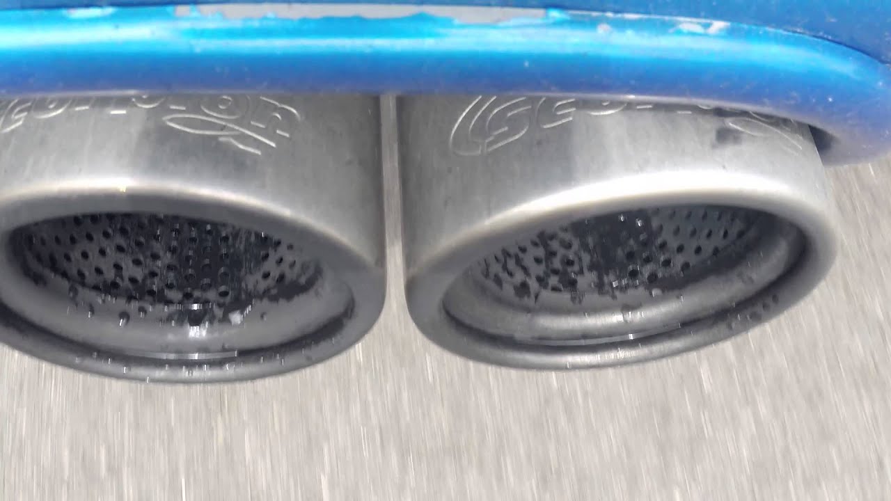 Peugeot 206 GTi 180 Scorpion Exhaust YouTube