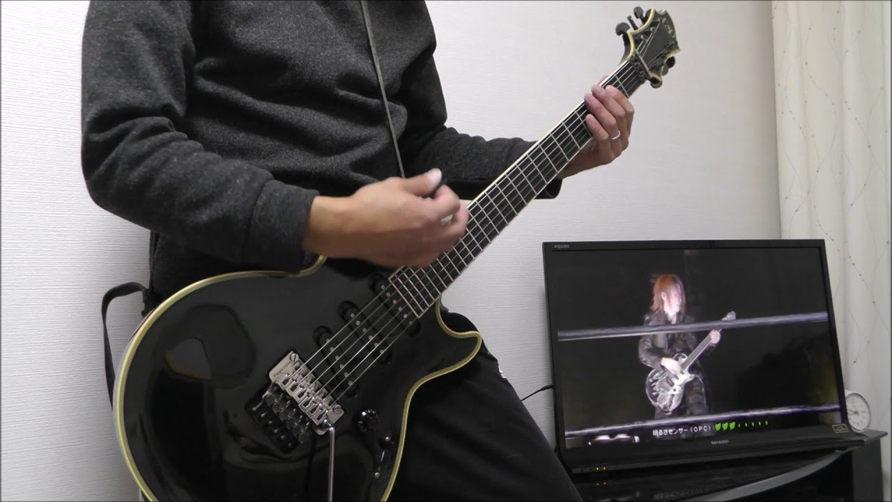 LUNA SEA】 SLAVE弾いてみた！ESP S 1 - YouTube