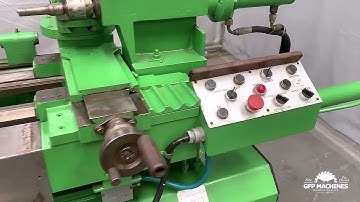 Overview of the URPE TM210 Hydraulic Copy Lathe from GFP machines