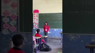 Hesitant 😬 but presented well 🤗 how to teach English speaking activity