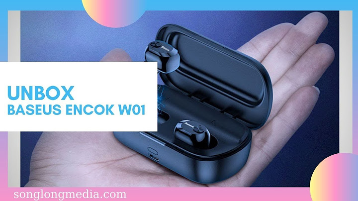 Đánh giá tai nghe true wireless baseus encock w01