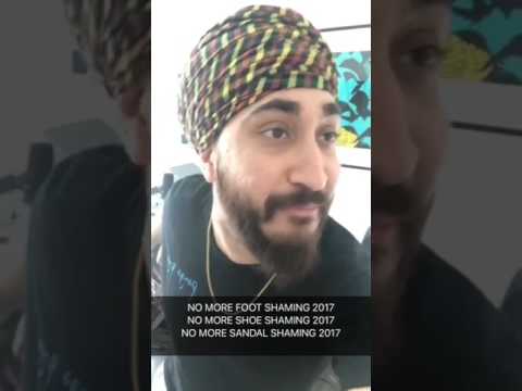 NO MORE FOOT SHAMING 2017