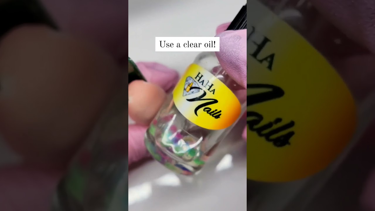 Snow Globe Nails 😱 These were so much fun! 