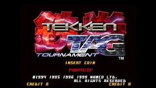 Tekken Tag Tournament Arcade Version Heihachi Mishima and Angel