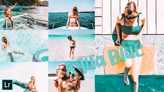How to Edit AQUA BLUE PRESET FREE DNG- Lightroom Mobile Tutorial 2019 screenshot 5