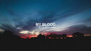 my blood - ellie goulding (sped up) Resimi