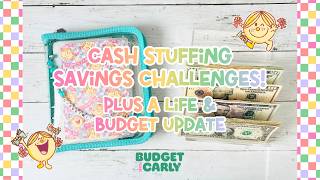 Cash Stuffing Savings Challenges! Saving $300 & Sharing a Life (& Budget) Update