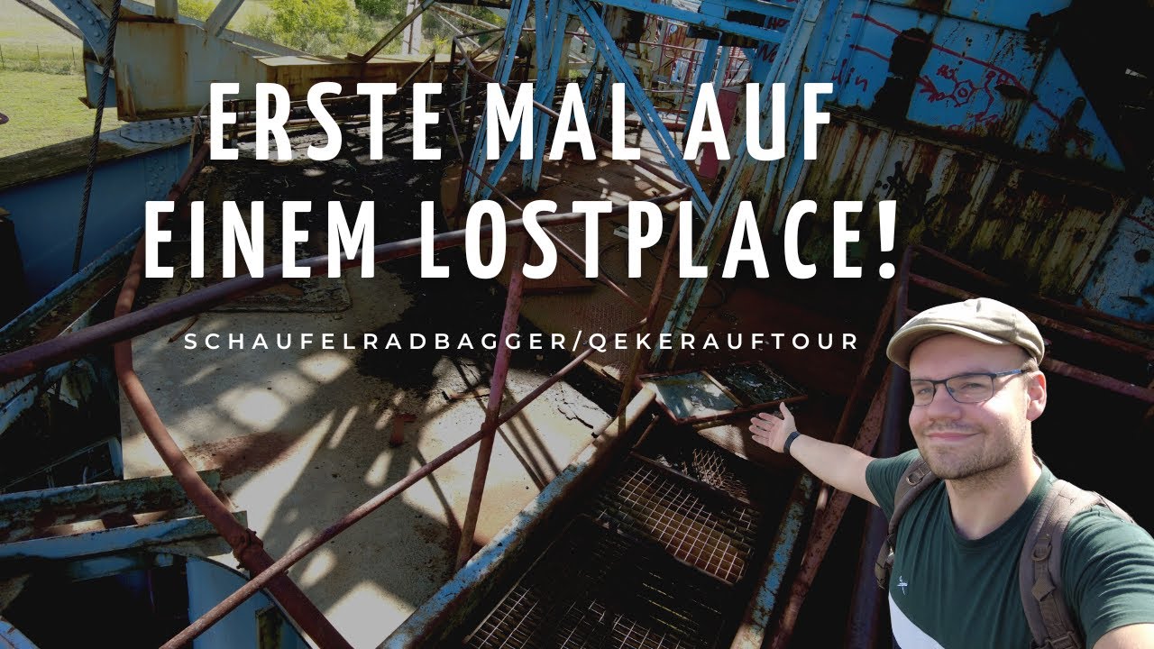 ICH BIN NICHT ALLEIN! Riesigen Bagger erkundet! #lostplaces #urbex