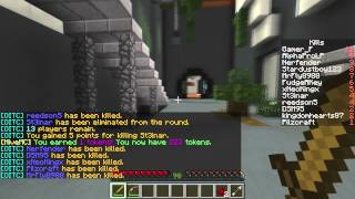 Minecraft minigame! OITC w/ FudgeAK !Part 1!