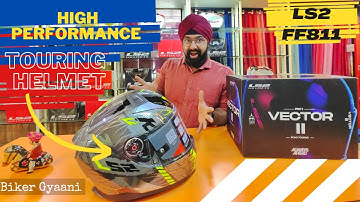 Latest LS2 Helmet | FF811 Vector-2 | Best Helmet Under Rs.20000 | ISI-Certified | Road Touring