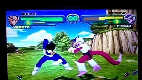 Dragon Ball Z Budokai(Gamecube)-Vegeta vs Frieza III