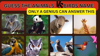 Guess 50 Animals and  Birds name  in 3 seconds | 50 Different Types of Animals and Birds screenshot 3