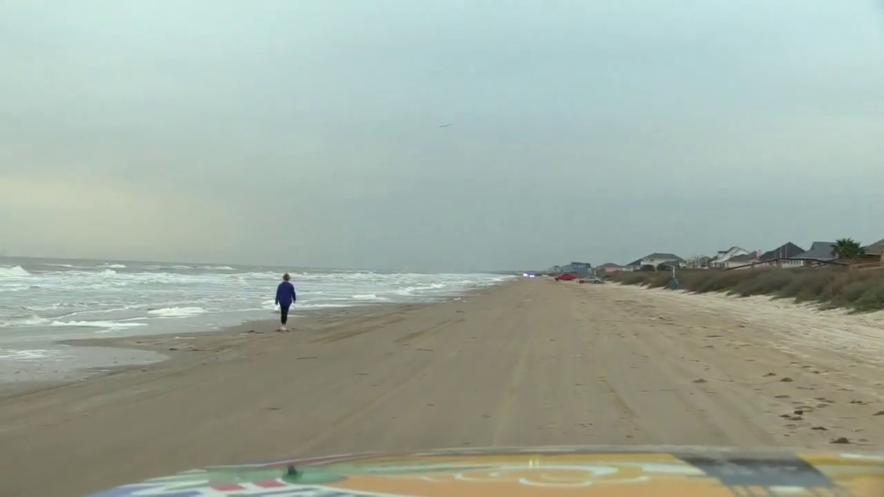 Saturday Morning Drive Beachfront With Bolivar LIVE In Crystal Beach