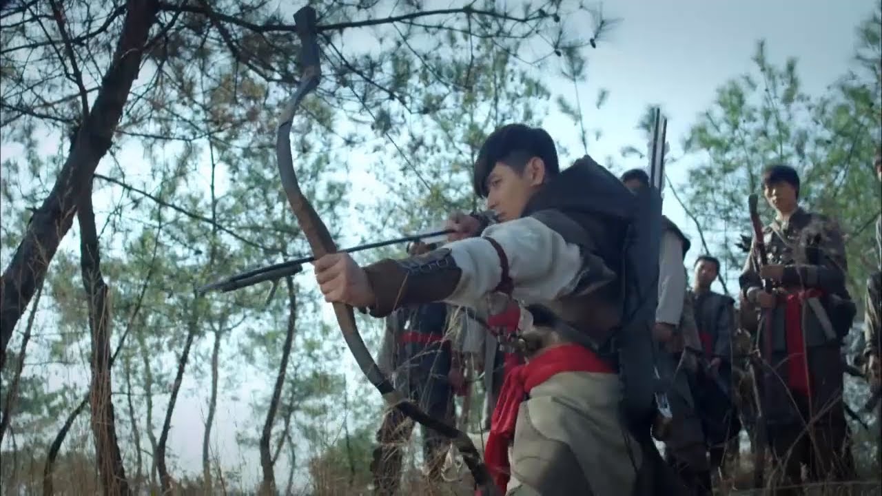 Охотник использует лук и стрелы, чтобы уничтожить большую площадь минного поля. ⚔ действие