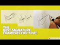 The Best Signature Examples For You || How to Draw Custom Signature || Signatures Mash Team