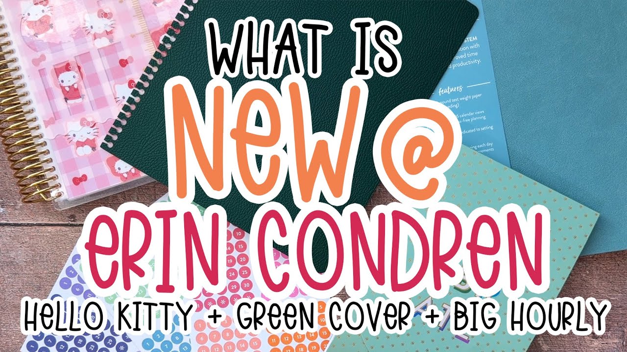 Что НОВОГО у Эрин Кондрен?! Hello Kitty, веганская кожа и BIG Hourly!