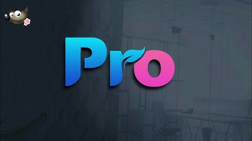 Gimp Tutorial:Text logo design In gimp 2.10