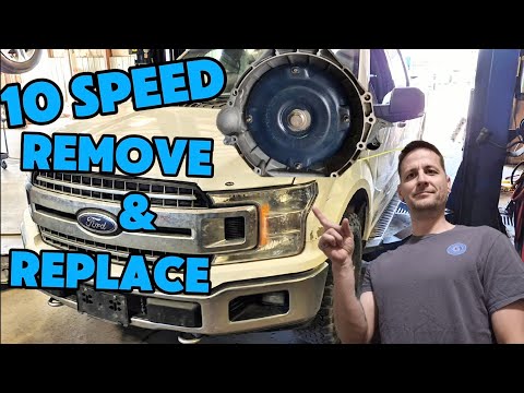 2018 F150 10-Speed Transmission Removal and Reinstall-Step by step-
