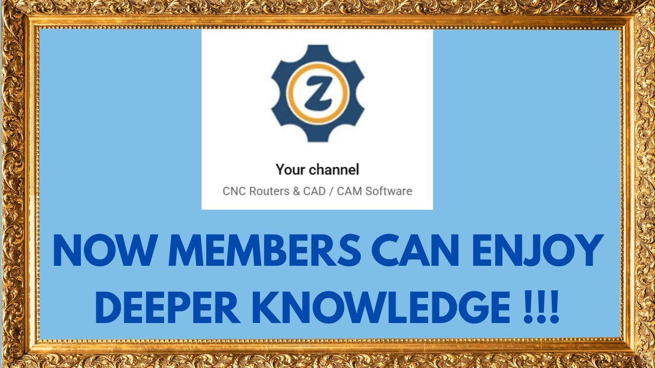 Присоединяйтесь к членству на канале CNC Router & CAD/CAM Software!!!