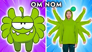 Super Om Nom: Robo-Noms - Om Nom In Real Life | Parody of Om Nom&#39;s Story (Cut the Rope) | Woa Parody