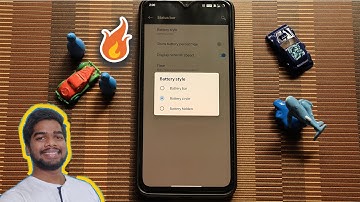 How to change Battery Icon Styles in OnePlus Mobile? (In Built Option)