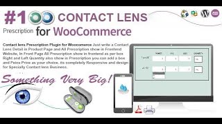 WooCommerce Contact Lenses Prescription Wordpress Plugin screenshot 4
